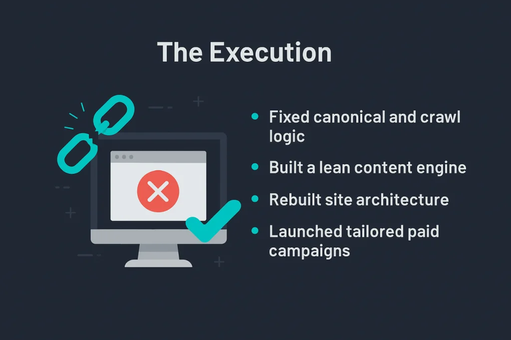 Successful SEO campaign