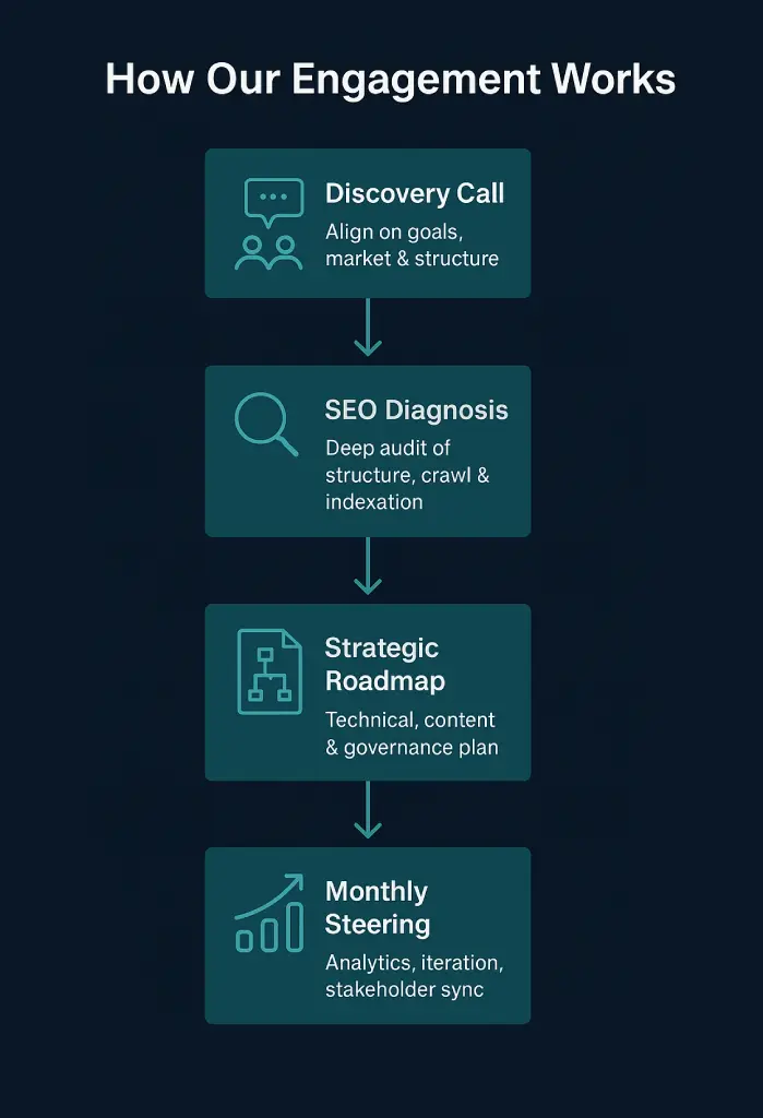 enterprise SEO engagement process 1